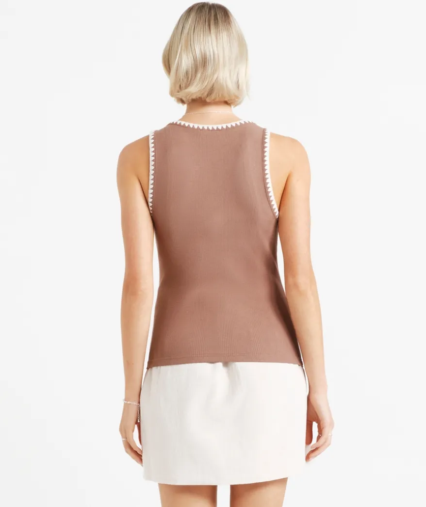 ADALINE WHIPSTITCH TANK