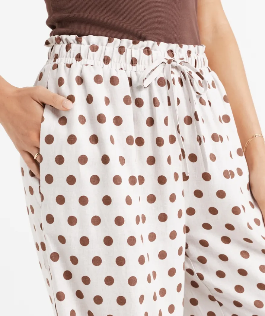 ALEX LINEN BLEND PANT