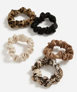 ANIMAL PRINT MINI SCRUNCHIE PACK