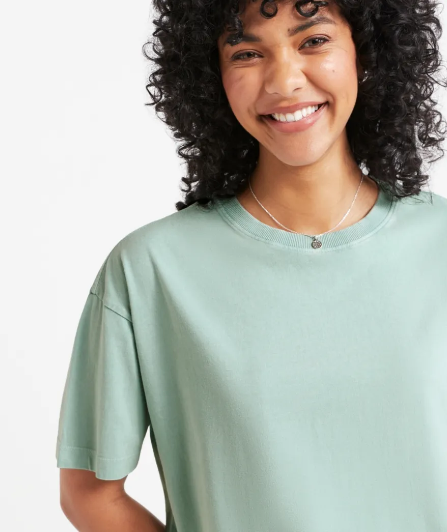 AUSTRALIAN COTTON BOYFRIEND TSHIRT