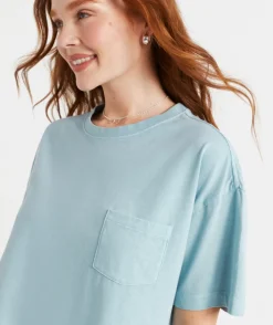 AUSTRALIAN COTTON CHOPPED POCKET TSHIRT