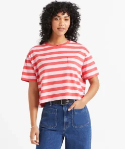 AUSTRALIAN COTTON CHOPPED POCKET TSHIRT