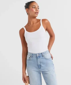 AUSTRALIAN COTTON RIB CAMI