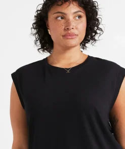 AUSTRALIAN COTTON SLUB MUSCLE TANK