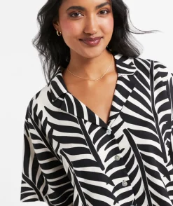 AUTUMN OVERSIZED PRINTED SHIRT