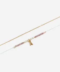BEADED ALPHABET NECKLACE