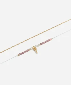 BEADED ALPHABET NECKLACE