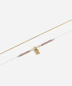 BEADED ALPHABET NECKLACE