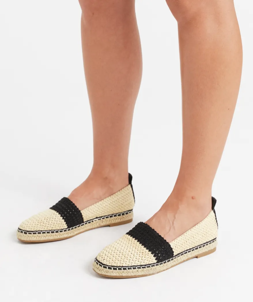 BECCA CLOSED TONAL ESPADRILLE FLAT