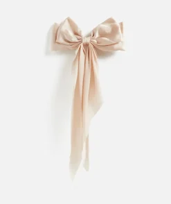 BLUSH FLOWY BOW