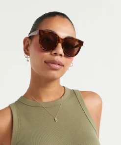 BROOKLYN MILKY TORT SUNGLASSES