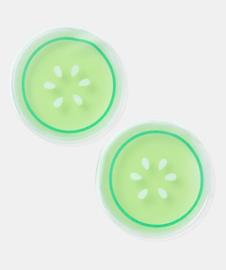 COOL CUCUMBER - REUSABLE COOLING EYE PADS