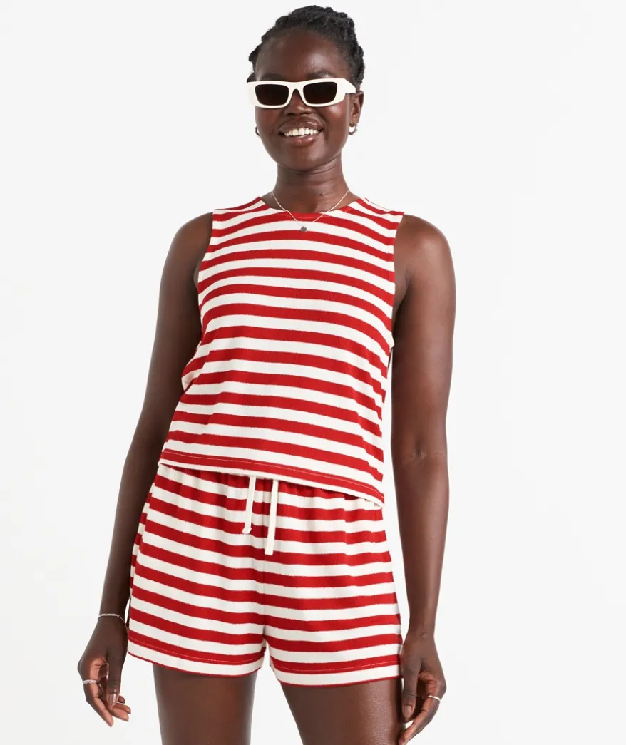DARCY STRIPE KNIT TANK