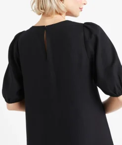DEMI LINEN BLEND MINI DRESS