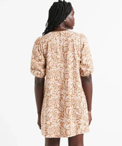 DEMI LINEN BLEND MINI DRESS