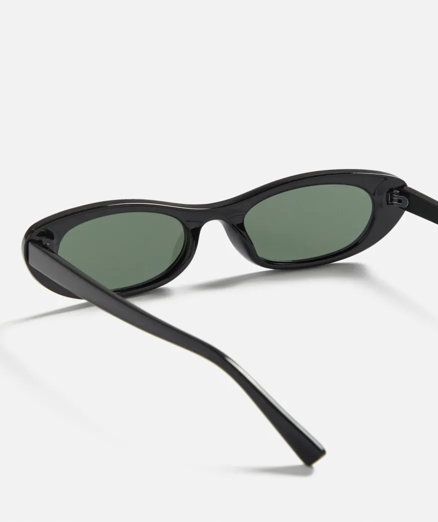 ELLIS SLIMLINE SUNGLASSES - BLACK