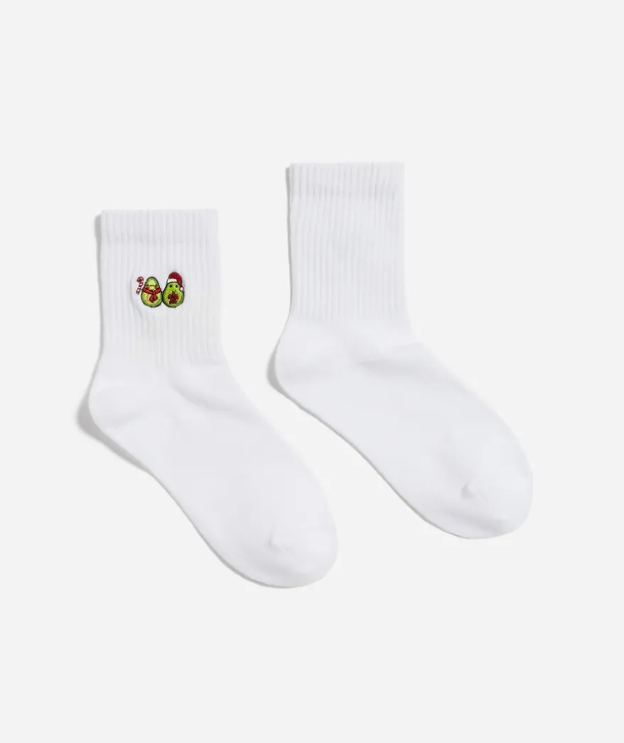 FESTIVE AVO THREE QUARTER SOCK