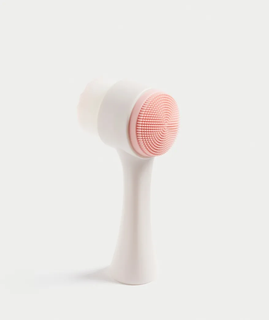 FRESH FACED - WHITE DOUBLE CLEANSING BRUSH