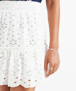FREYA COTTON LACE MINI SKIRT
