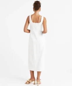 GITA RAMIE COLUMN DRESS
