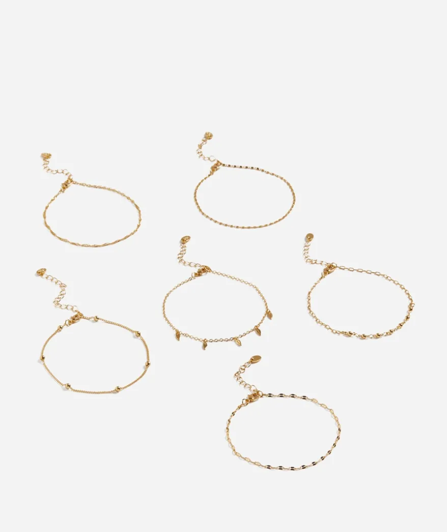 GOLD ANKLET PACK