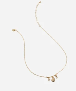 GOLD CHARM CELESTIAL NECKLACE