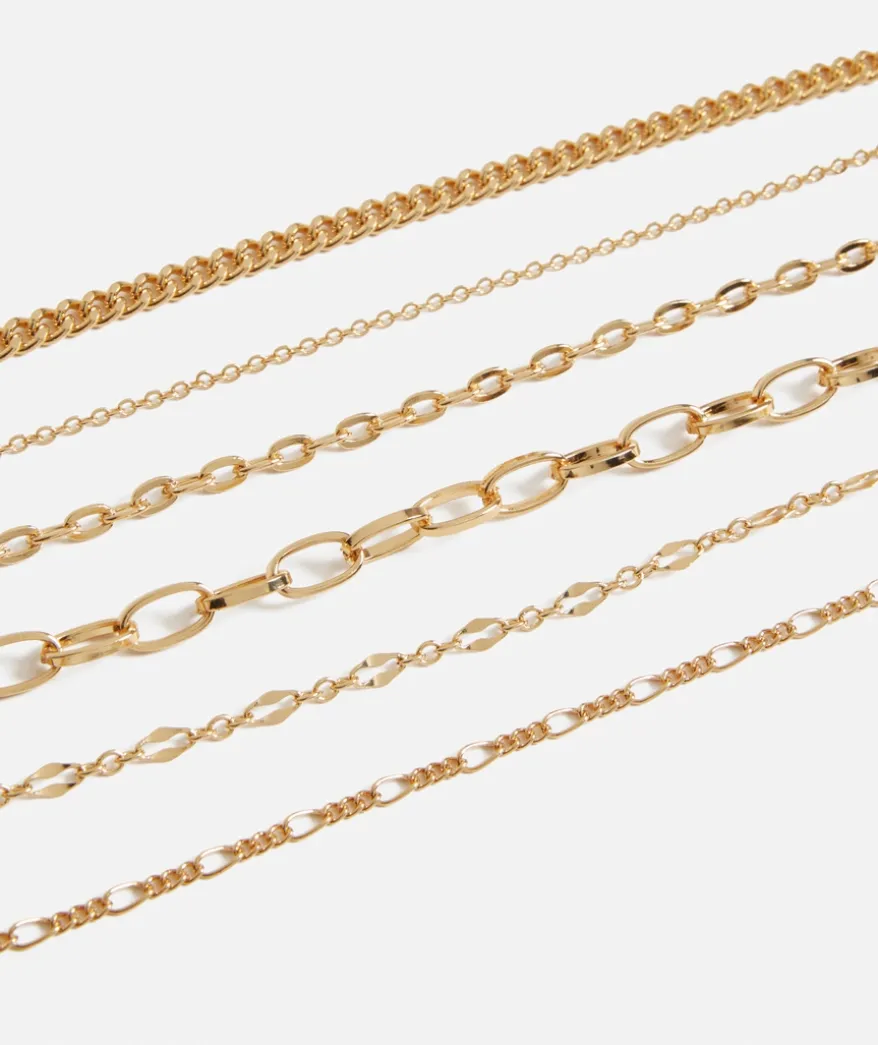 GOLD CORE CHAIN BRACELET PACK