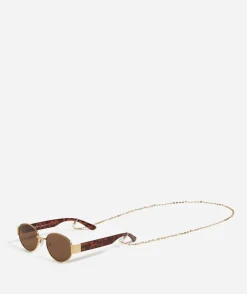 GOLD PAPERCLIP SUNGLASSES CHAIN