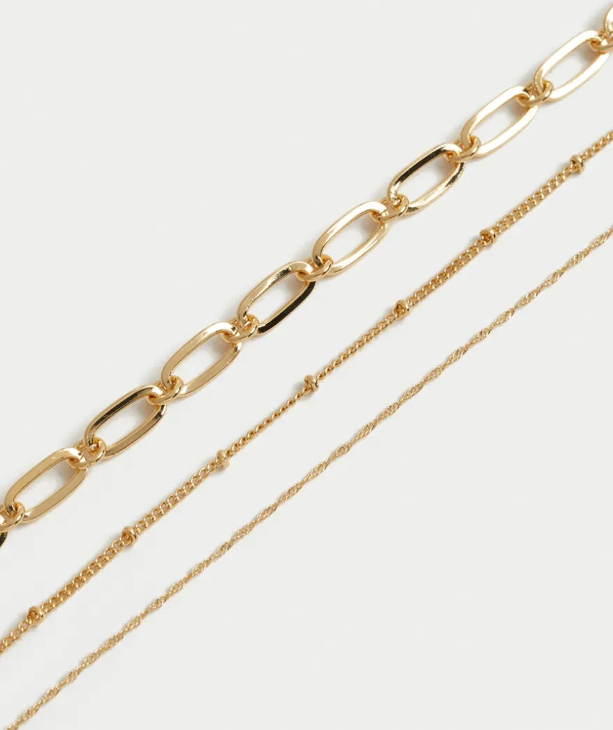 GOLD PLATED ANKLET PACK