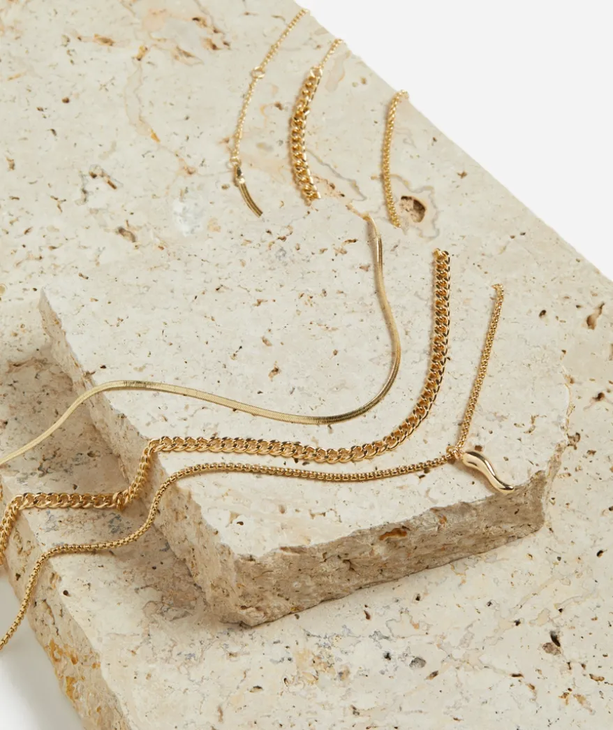 GOLD PLATED CHILLI PENDANT NECKLACE PACK