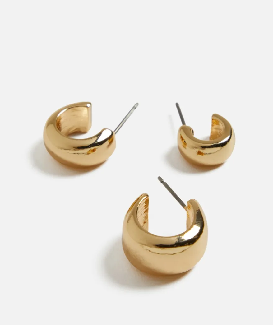 GOLD PLATED HOOP PACK