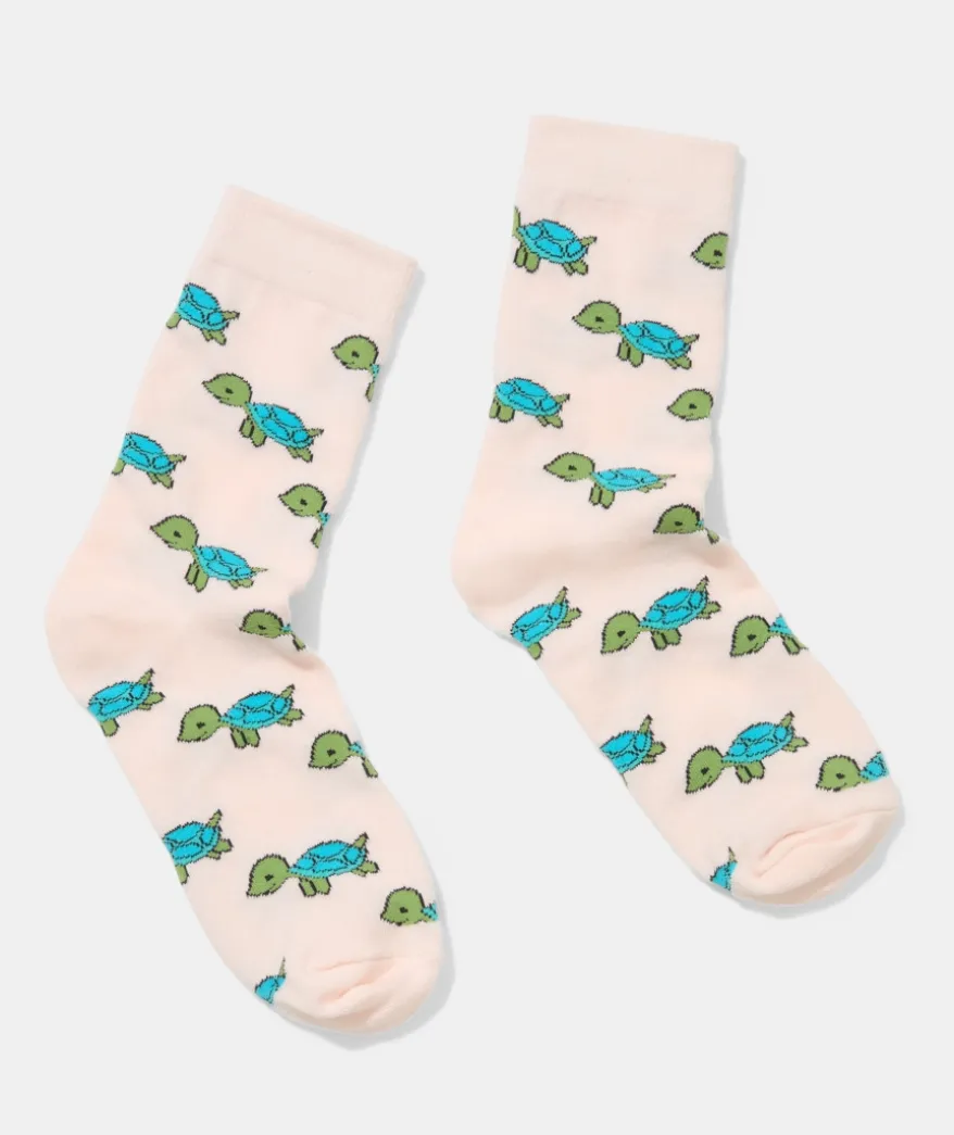 HAPPY TURTLE CREW SOCK
