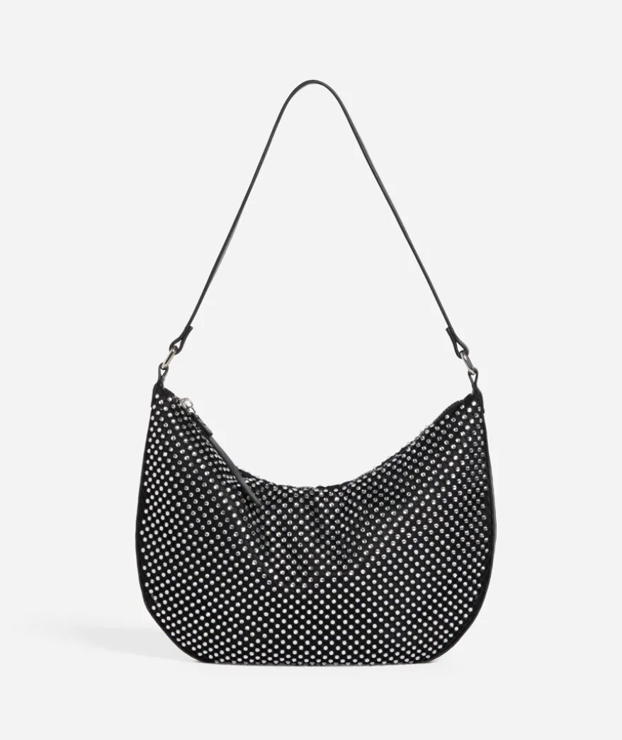 HARVIE RHINESTONE SHOULDER BAG