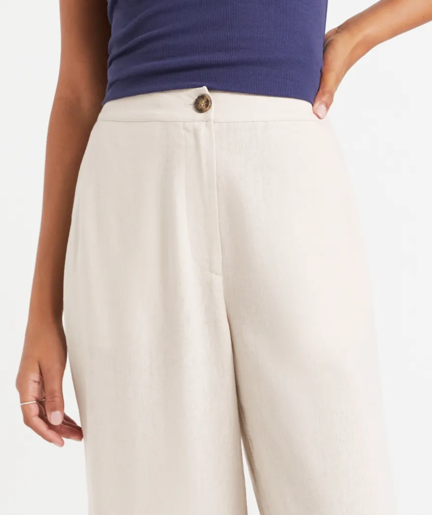 HAZEL LINEN BLEND PANT