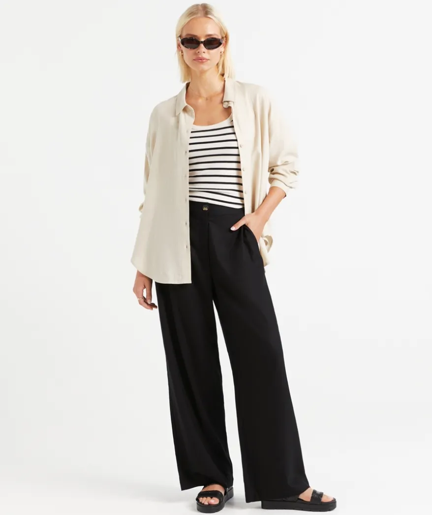 HAZEL LINEN BLEND PANT