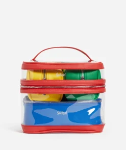 HERITAGE - 4-IN-1 MAKEUP BAG - COLOUR BLOCK