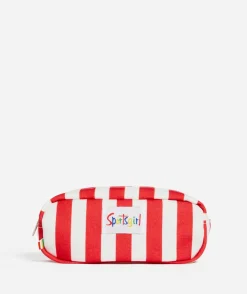 HERITAGE - STRIPED PATCH MAKEUP BAG