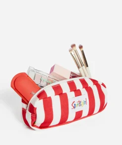 HERITAGE - STRIPED PATCH MAKEUP BAG