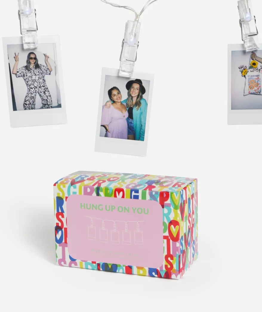 HUNG UP ON YOU - PHOTO STRING LIGHTS