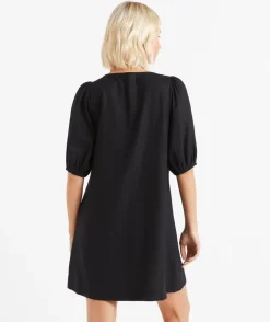 JACKIE PUFF SLEEVE MINI DRESS