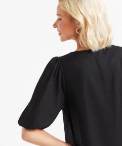 JACKIE PUFF SLEEVE MINI DRESS