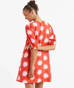 JACKIE PUFF SLEEVE MINI DRESS