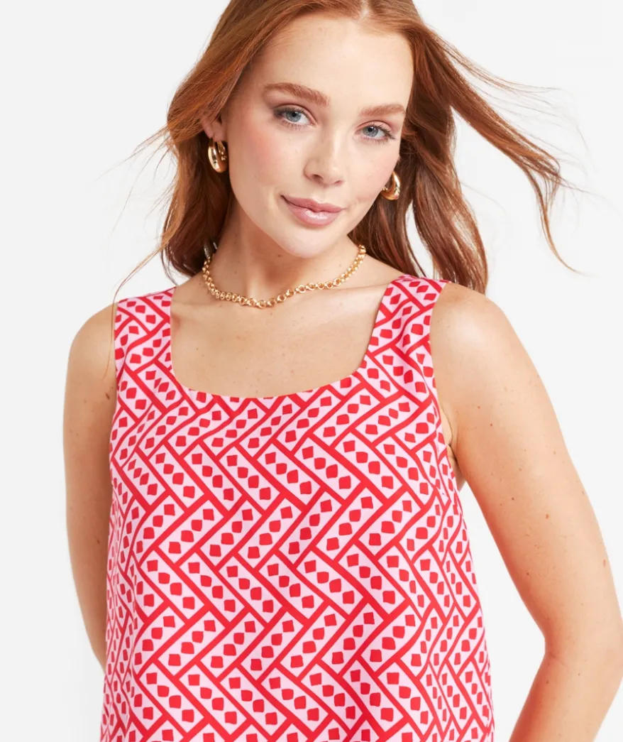 KACI SCOOP NECK TOP