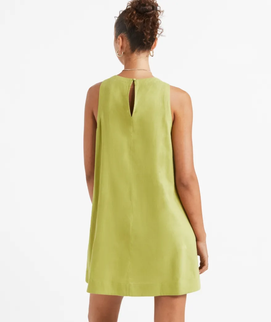 KERBIE RACER NECK MINI DRESS