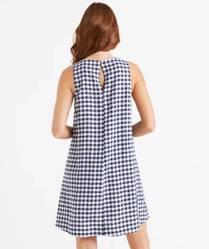 KERBIE RACER NECK MINI DRESS