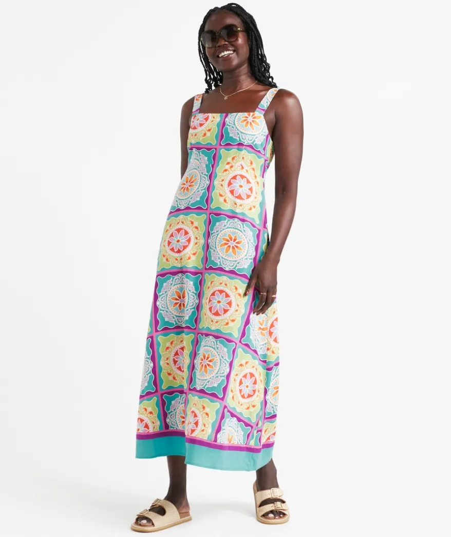 KIARA PRINTED MIDI DRESS