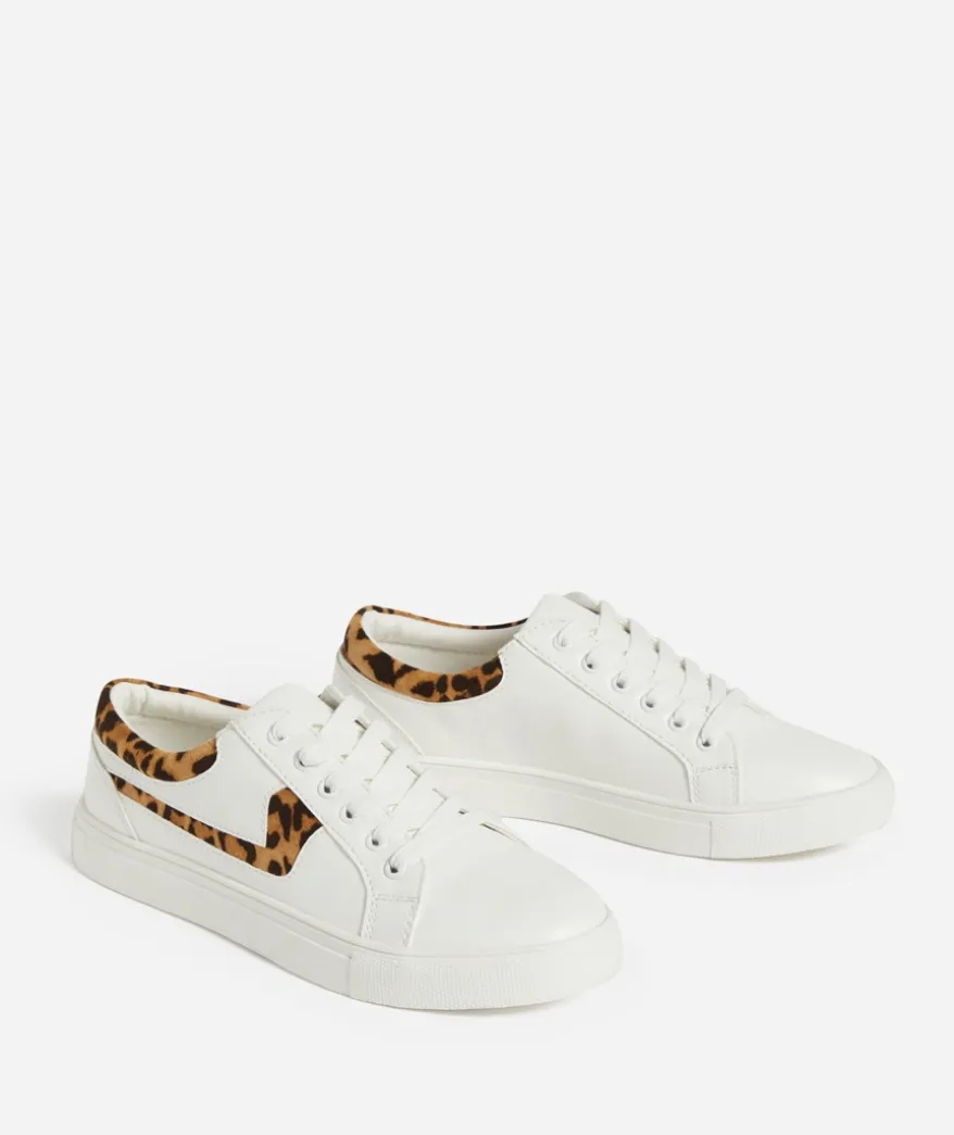 KYA LEOPARD WHITE SNEAKER