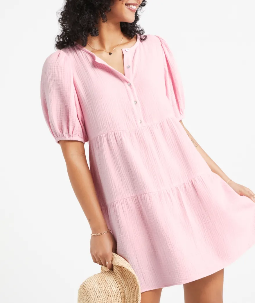 LAURA TIERED MINI DRESS