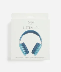 LISTEN UP! HEADPHONES - BLUE