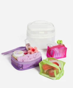 LUNA - 4-IN-1 MAKEUP BAG - MESH